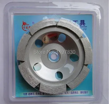 Free shipping of high quality cold pressed 100*20*5mm single row cup wheel for stone grinding as marble/granite/ceramic/concrete
Free shipping of high quality cold pressed 100*20*5mm single row cup wheel for stone grinding as marble/granite/ceramic/concrete