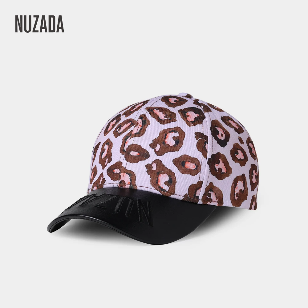 NUZADA PU Leather Embroidery Letter Men Women Baseball Cap Snapback Cotton Caps Leopard Fashion Hat Spring Summer Bone
NUZADA PU Leather Embroidery Letter Men Women Baseball Cap Snapback Cotton Caps Leopard Fashion Hat Spring Summer Bone