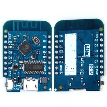 D1 mini Lite V1.0.0 - WIFI Internet of Things development board based ESP8285 1MB FLASH
D1 mini Lite V1.0.0 - WIFI Internet of Things development board based ESP8285 1MB FLASH