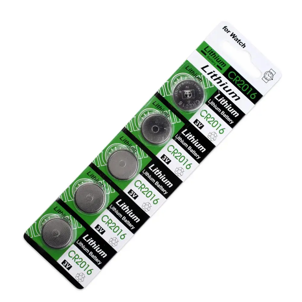 YCDC 5 Pcs 3V Volt New CR2016 Lithium Battery Coin Cells Button Batteries BR2016 DL2016 LM2016 KCR2016 ECR2016 Watch Bateria
YCDC 5 Pcs 3V Volt New CR2016 Lithium Battery Coin Cells Button Batteries BR2016 DL2016 LM2016 KCR2016 ECR2016 Watch Bateria