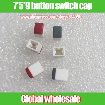 100PCS mixer button switch cap / length 6.7mm width 5mm height 9mm / square switch button key cap / red gray
100PCS mixer button switch cap / length 6.7mm width 5mm height 9mm / square switch button key cap / red gray