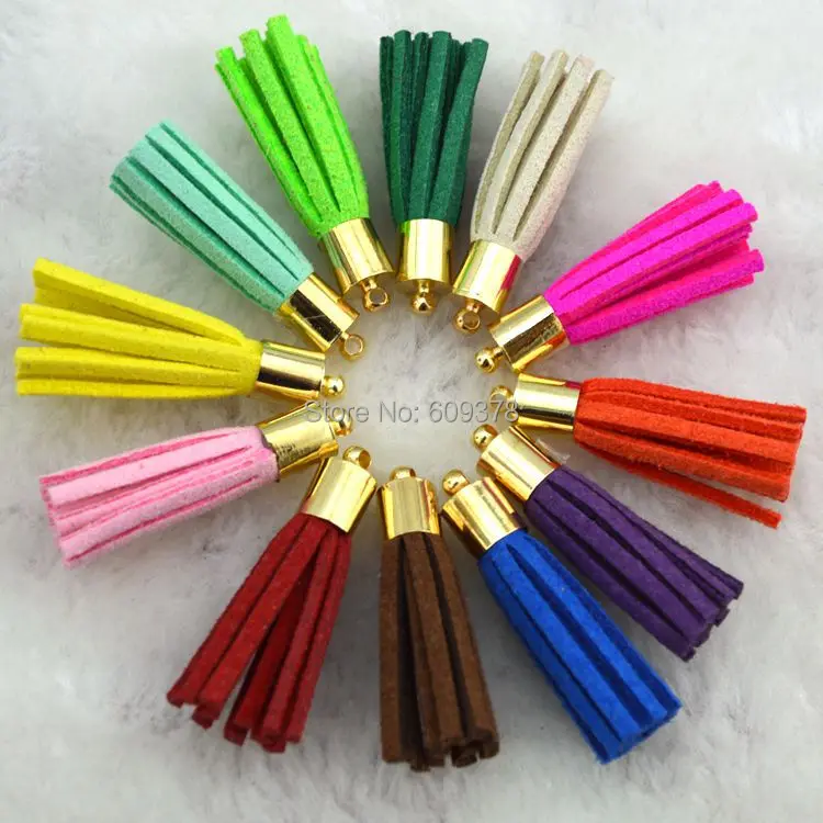 30Pcs 35mm Mixed Suede Leather Jewelry Tassel For Key Chains/ Cellphone Charms End Caps Cord Tip
30Pcs 35mm Mixed Suede Leather Jewelry Tassel For Key Chains/ Cellphone Charms End Caps Cord Tip