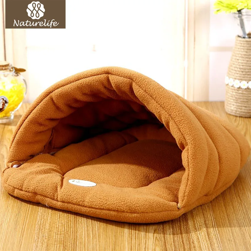 Naturelife Warm dog beds for Small Dogs Summer Soft Sleeping Bag Puppy Cave Bed Solid Dog Kennel Cushion for Drop shipping
Naturelife Warm dog beds for Small Dogs Summer Soft Sleeping Bag Puppy Cave Bed Solid Dog Kennel Cushion for Drop shipping