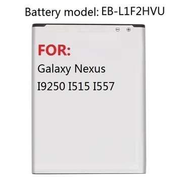 Replacement Battery EB-L1F2HVU For Samsung Galaxy Nexus I9250 I515 I557 Authentic Phone Battery 1750mAh
Replacement Battery EB-L1F2HVU For Samsung Galaxy Nexus I9250 I515 I557 Authentic Phone Battery 1750mAh