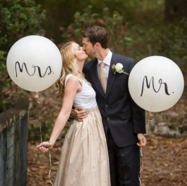 Big Size 36inch Mr Mrs White Latex Balloons for Wedding Party,Bridal, Bride to be, Engaged Party Air Globos Party Supplies
Big Size 36inch Mr Mrs White Latex Balloons for Wedding Party,Bridal, Bride to be, Engaged Party Air Globos Party Supplies