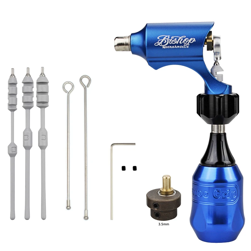 New Tattoo Machine Rotary Shader and Lining Rotary Gun Bishop Professional Style +tattoo grip Adjust the length of the needle
New Tattoo Machine Rotary Shader and Lining Rotary Gun Bishop Professional Style +tattoo grip Adjust the length of the needle