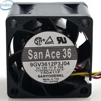 Sanyo 9GV3612P3J04 Double Ball Bearing Computer Cooling Fan DC 12V 0.75A 3628 3cm 36*36*28mm 4 Wires
Sanyo 9GV3612P3J04 Double Ball Bearing Computer Cooling Fan DC 12V 0.75A 3628 3cm 36*36*28mm 4 Wires