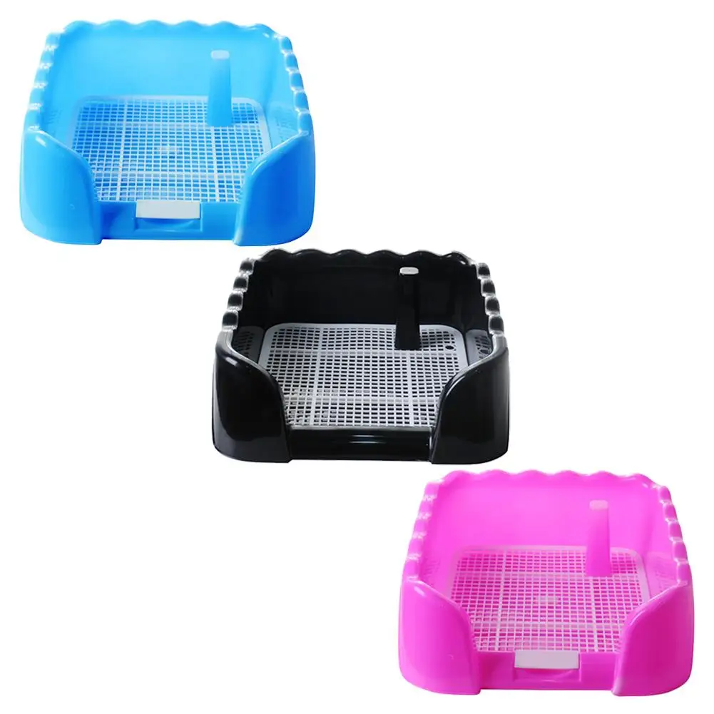 Pet Potty Portable Toilet Tray Puppy Loo Training Pad Holder With Fence And Pee Post For Dogs Both For Indoor And Outdoor Use
Pet Potty Portable Toilet Tray Puppy Loo Training Pad Holder With Fence And Pee Post For Dogs Both For Indoor And Outdoor Use