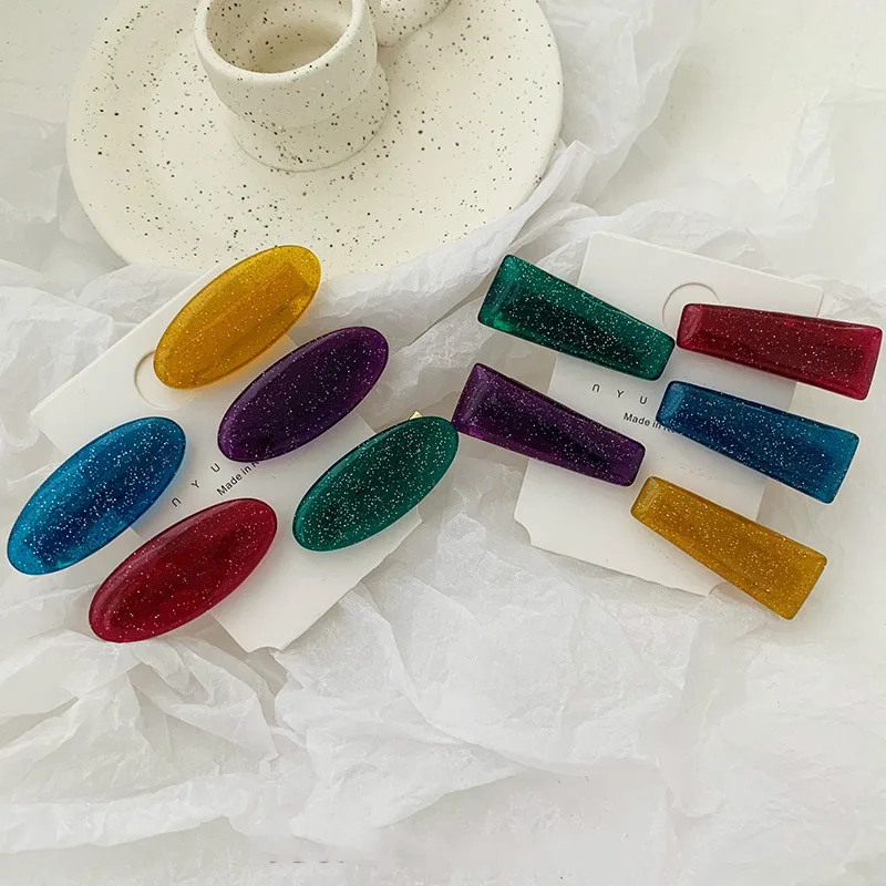 1Pc Japan Acetic Acid Hairpin Hit Color Hairgrips Geometric Oval Hair Clips for Women Girls Hair Accessories
1Pc Japan Acetic Acid Hairpin Hit Color Hairgrips Geometric Oval Hair Clips for Women Girls Hair Accessories