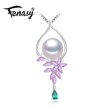 FENASY 925 sterling silver necklace classic ethnic party chain necklace Pearl necklaces & pendants wedding & engagement jewelry
FENASY 925 sterling silver necklace classic ethnic party chain necklace Pearl necklaces & pendants wedding & engagement jewelry