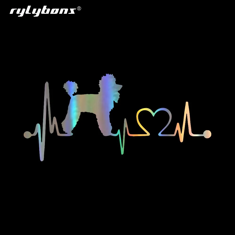 Rylybons Poodle Heartbeat Dog Cartoon Car Stickers Window Vinyl Car Stickers and Decals Motorcycle Car Styling for Auto Products
Rylybons Poodle Heartbeat Dog Cartoon Car Stickers Window Vinyl Car Stickers and Decals Motorcycle Car Styling for Auto Products