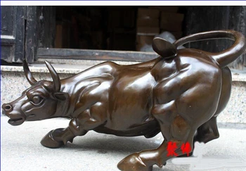 China Bronze Copper Fengshui Zodiac Cattle Bull Cattle Bull OX Statue Sculpture
China Bronze Copper Fengshui Zodiac Cattle Bull Cattle Bull OX Statue Sculpture