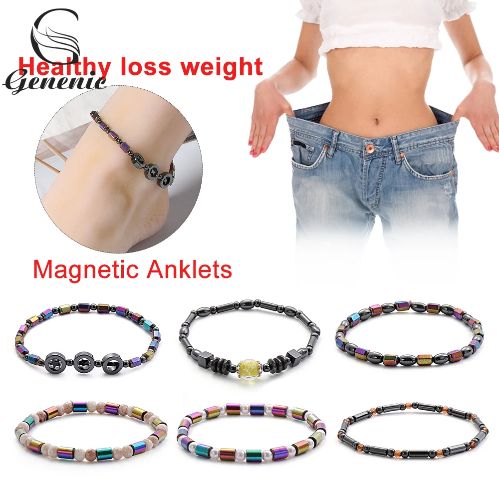 1Pc Weight Loss Magnet Anklet Colorful Stone Magnetic Therapy Bracelet Anklet Weight Loss Product Slimming Health Care Jewelry
1Pc Weight Loss Magnet Anklet Colorful Stone Magnetic Therapy Bracelet Anklet Weight Loss Product Slimming Health Care Jewelry