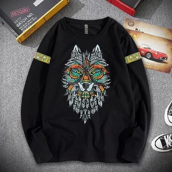 Male oversized men Tops cotton tees fat guy plus size 2xl-7xl 8xl 9xl loose o-neck print casual long-sleeve t-shirt for 160kg
Male oversized men Tops cotton tees fat guy plus size 2xl-7xl 8xl 9xl loose o-neck print casual long-sleeve t-shirt for 160kg