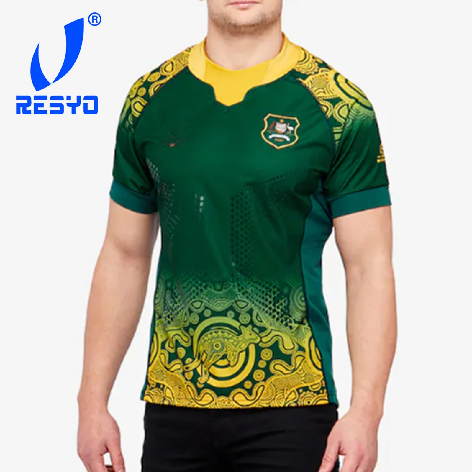 RESYO for Australia RWC19 Alternate Replica Shirt-Wallabies Green Rugby Sport Jersey Size:S-5XL Free Shipping
RESYO for Australia RWC19 Alternate Replica Shirt-Wallabies Green Rugby Sport Jersey Size:S-5XL Free Shipping