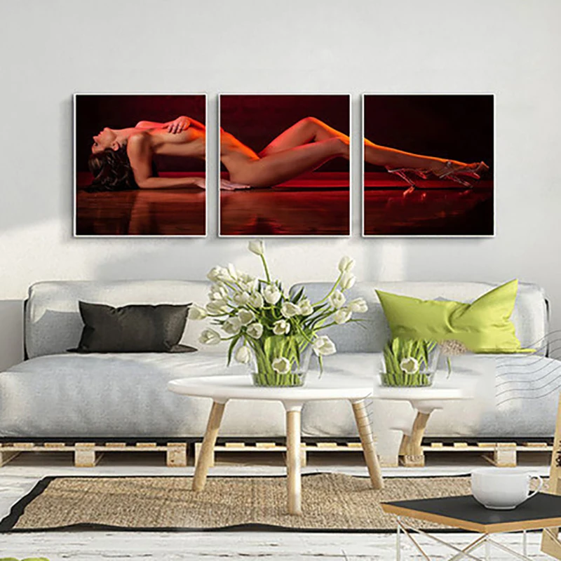 3 Pieces/Set Sexy Girl Wall Art Picture Nude Modern Home Decoration Living Room Or Bedroom Canvas Print Painting Wall Picture
3 Pieces/Set Sexy Girl Wall Art Picture Nude Modern Home Decoration Living Room Or Bedroom Canvas Print Painting Wall Picture