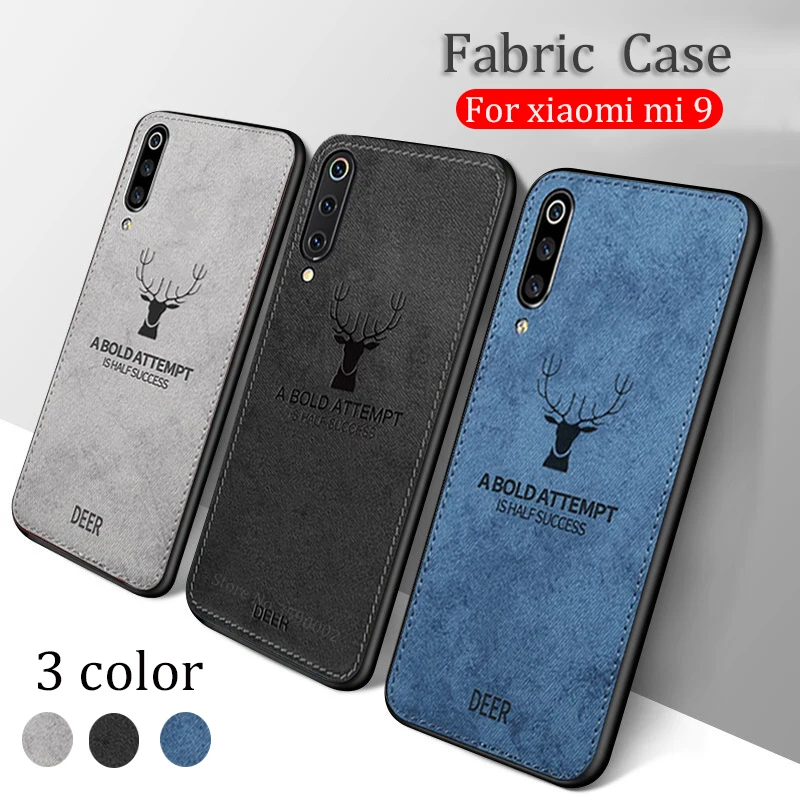 MI9 Fabric Case For xiaomi MI9 Case Shockproof Pattern Bumper 3D Deer TPU Soft Protective Back Cover for xiaomi 9 Case mi 9 Capa
MI9 Fabric Case For xiaomi MI9 Case Shockproof Pattern Bumper 3D Deer TPU Soft Protective Back Cover for xiaomi 9 Case mi 9 Capa