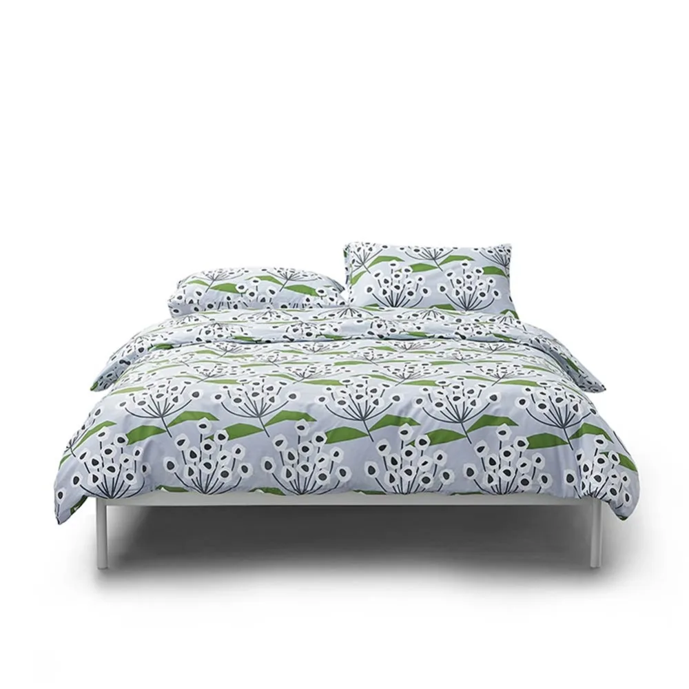 2019 White Flowers Green Leaves Bedding Set Duvet Cover 3/4 pcs Twin Queen King Flat Sheet Soft Cotton Bedlinens Pillowcases
2019 White Flowers Green Leaves Bedding Set Duvet Cover 3/4 pcs Twin Queen King Flat Sheet Soft Cotton Bedlinens Pillowcases