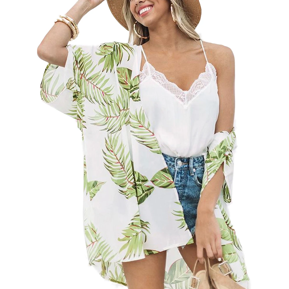Boho 2019 Spring Summer Floral Loose Casual kimono Sleeve beach top Open Front maxi Kimono Tie Belt shirt blouse beach women
Boho 2019 Spring Summer Floral Loose Casual kimono Sleeve beach top Open Front maxi Kimono Tie Belt shirt blouse beach women
