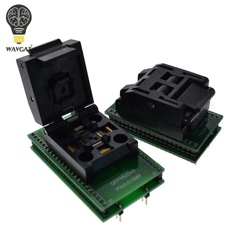 QFP48 to DIP48 TQFP32 QFP32 TO DIP3 IC Test Socket 0.5mm Picth LQFP48 to DIP48 Programming Adapter / TQFP48 to DIP48 Adapter
QFP48 to DIP48 TQFP32 QFP32 TO DIP3 IC Test Socket 0.5mm Picth LQFP48 to DIP48 Programming Adapter / TQFP48 to DIP48 Adapter