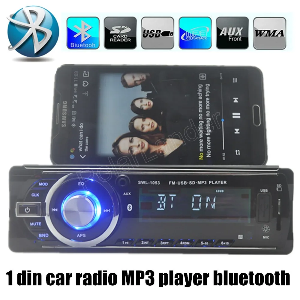 Wholesale 2016 New Car Radio Support USB/SD/EQ/Bluetooth/FM/Aux/Clock Function 1 Din Car Radio Mp3 Player
Wholesale 2016 New Car Radio Support USB/SD/EQ/Bluetooth/FM/Aux/Clock Function 1 Din Car Radio Mp3 Player