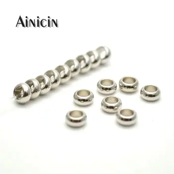 50pcs 3x6mm White K Color Copper Spacer Beads 3mm Big Hole Fashion Jewelry Making Materials DIY Findings
50pcs 3x6mm White K Color Copper Spacer Beads 3mm Big Hole Fashion Jewelry Making Materials DIY Findings