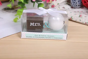 wedding favor and wedding gift--"Mr. & Mrs." Ceramic Salt and Pepper Shakers Event Party Favors and gift 300 pcs/lot =150pairs/
wedding favor and wedding gift--"Mr. & Mrs." Ceramic Salt and Pepper Shakers Event Party Favors and gift 300 pcs/lot =150pairs/