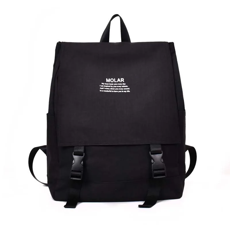 2018 New Solid Color Simple Plug Lock big Cover Backpack Creative Leisure Backpack Travel Bag Canvas Mummy Bag Female
2018 New Solid Color Simple Plug Lock big Cover Backpack Creative Leisure Backpack Travel Bag Canvas Mummy Bag Female