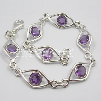 Chanti International . Beautiful CUT AMETHYSTSs MADE IN INDIA Bracelet 7 5/8 Inches
Chanti International . Beautiful CUT AMETHYSTSs MADE IN INDIA Bracelet 7 5/8 Inches