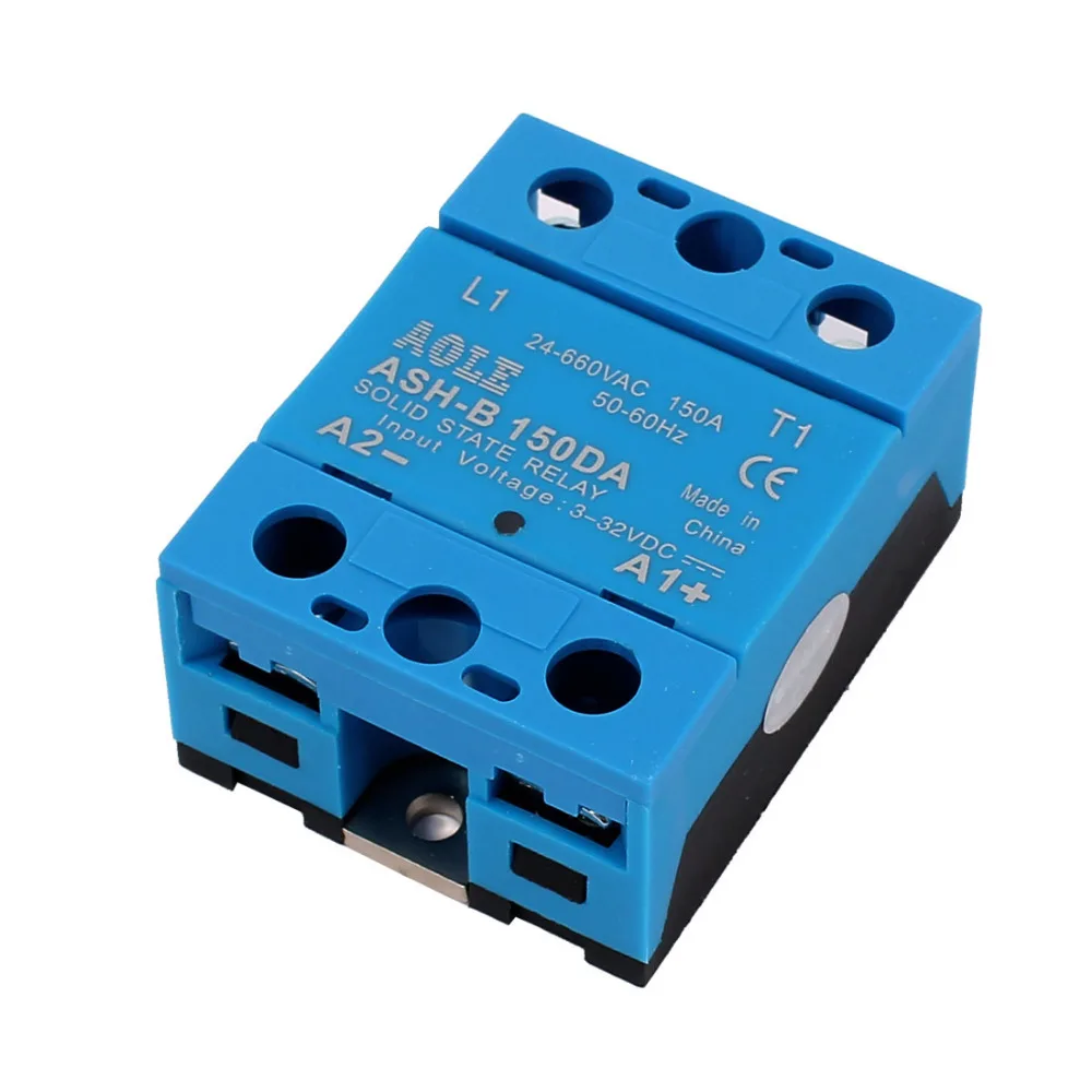 High Quality ASH-150DA 3-32VDC to 660VAC 150A Single Phase Solid State DC to AC Relay High Efficiency for Corrosion
High Quality ASH-150DA 3-32VDC to 660VAC 150A Single Phase Solid State DC to AC Relay High Efficiency for Corrosion