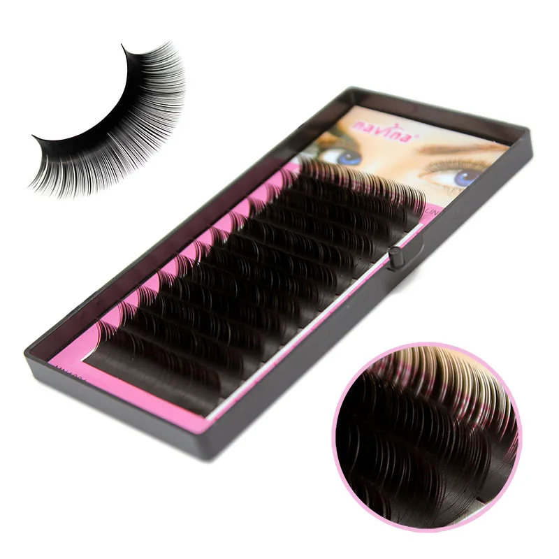 Navina High Quality Faux Mink Eyelash Extension Individual Eyelashes Natural Eye Lashes Make Up Fake False Cilia Cilio 3D Effect
Navina High Quality Faux Mink Eyelash Extension Individual Eyelashes Natural Eye Lashes Make Up Fake False Cilia Cilio 3D Effect