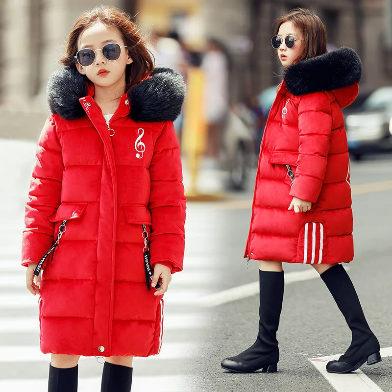 Cold Winter Girls Warm Clothes 3-13 Years Infant Coat 2019 Kids Thicken Jacket Hooded Snowsuit Long Outerwear Kids Cotton Parka
Cold Winter Girls Warm Clothes 3-13 Years Infant Coat 2019 Kids Thicken Jacket Hooded Snowsuit Long Outerwear Kids Cotton Parka