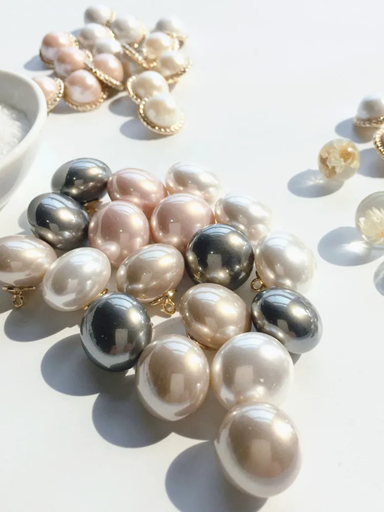 1pcs Diy Handmade Imitation Pearl Buttons For Clothing Crafts 16mm Decorative Sewing Scrapbooking Accessories Supplies
1pcs Diy Handmade Imitation Pearl Buttons For Clothing Crafts 16mm Decorative Sewing Scrapbooking Accessories Supplies