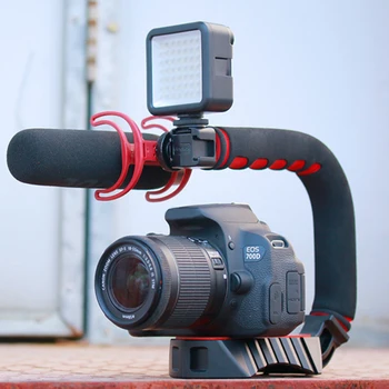 Ulanzi U-Grip Triple Cold Shoe Mount Stabilizer Handle Grip Rig Photo Studio Set With Microphone For Dslr Nikon Canon Smartpho
Ulanzi U-Grip Triple Cold Shoe Mount Stabilizer Handle Grip Rig Photo Studio Set With Microphone For Dslr Nikon Canon Smartpho