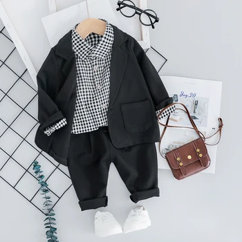 Kid Toddler Boy Formal Suit Party Birthday Clothing Sets Fashion Boys 3PCS Toddler Baby Suits for Kid Coat
Kid Toddler Boy Formal Suit Party Birthday Clothing Sets Fashion Boys 3PCS Toddler Baby Suits for Kid Coat