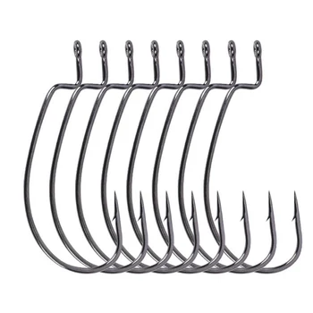 50 Pcs Fishing Soft Hooks For Worms Carbon Steel Fishing Hooks Handles Big Hooks for Legs Handles Barbed Hook for Soft Fishing
50 Pcs Fishing Soft Hooks For Worms Carbon Steel Fishing Hooks Handles Big Hooks for Legs Handles Barbed Hook for Soft Fishing