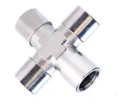 1/4" BSP Equal Female Cross pneumatic brass fitting pneumatic pipe fitting ,quick connector PFC 02
1/4" BSP Equal Female Cross pneumatic brass fitting pneumatic pipe fitting ,quick connector PFC 02