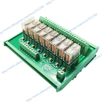 8 channel 5A OMRON Relay Module driver board output amplifier board 2 SPDT Power Relay Interface Module OMRON 10A Relay 5V Coil.
8 channel 5A OMRON Relay Module driver board output amplifier board 2 SPDT Power Relay Interface Module OMRON 10A Relay 5V Coil.