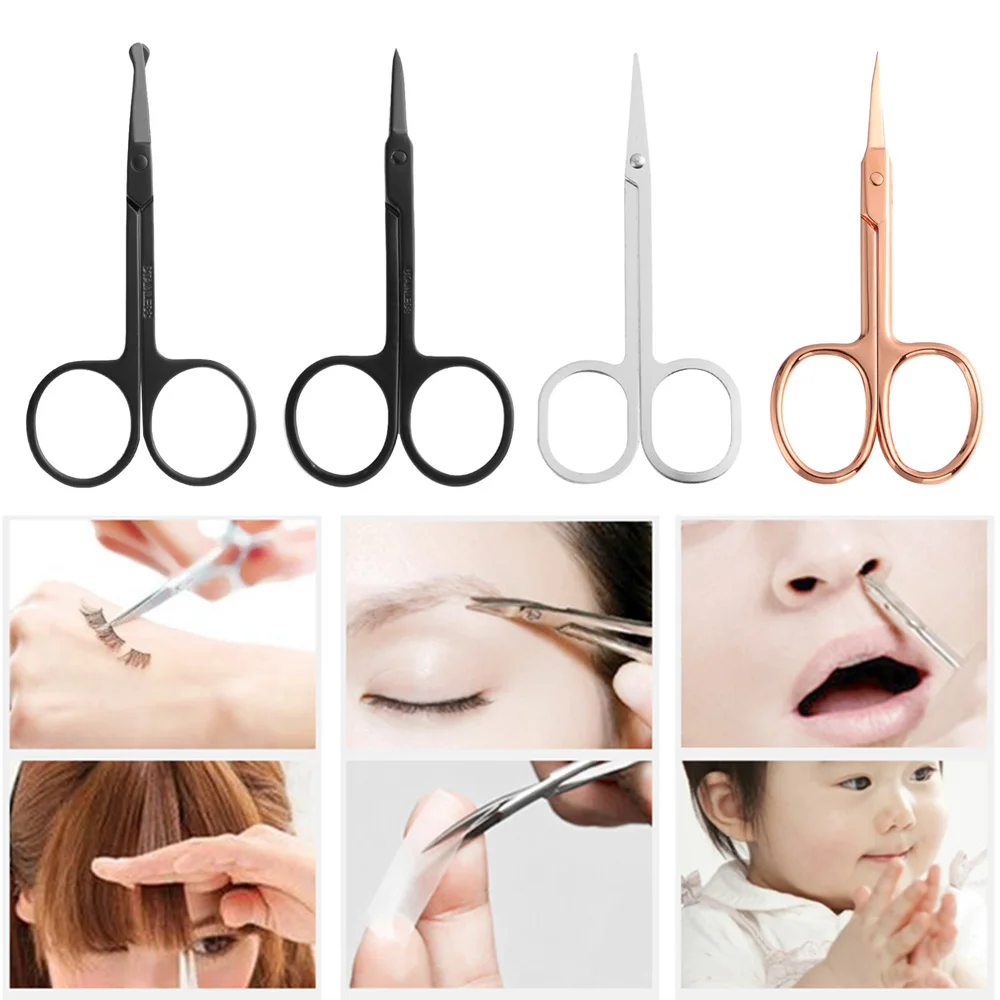 Stainless Steel Eyebrow Scissor Eyebrow Trimmer Eyebrow Eyelashes Nose Hair Scissor Manicure Scissors Cutter Nail Makeup Tool
Stainless Steel Eyebrow Scissor Eyebrow Trimmer Eyebrow Eyelashes Nose Hair Scissor Manicure Scissors Cutter Nail Makeup Tool