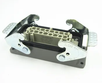 HDC-HE-016-2 Heavy Load Connector 16 Core 16A Heat Flux Avenue Rectangle Plug Connector
HDC-HE-016-2 Heavy Load Connector 16 Core 16A Heat Flux Avenue Rectangle Plug Connector