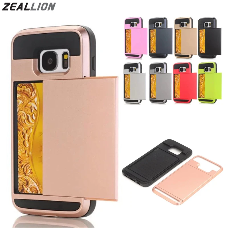 ZEALLION For Samsung S3 S4 S5 S6 S7 S8 Edge Edge Plus Note 3 4 5 8 Case Fashion Silicone Card Holder Slot Phone Cases Cover
ZEALLION For Samsung S3 S4 S5 S6 S7 S8 Edge Edge Plus Note 3 4 5 8 Case Fashion Silicone Card Holder Slot Phone Cases Cover