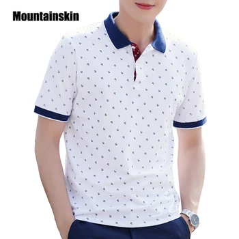 Mountainskin Men's Tops Summer 100% Cotton Printed POLO Brands Short Sleeve Camisas Stand Collar Male Clothing 5XL EDA377
Mountainskin Men's Tops Summer 100% Cotton Printed POLO Brands Short Sleeve Camisas Stand Collar Male Clothing 5XL EDA377