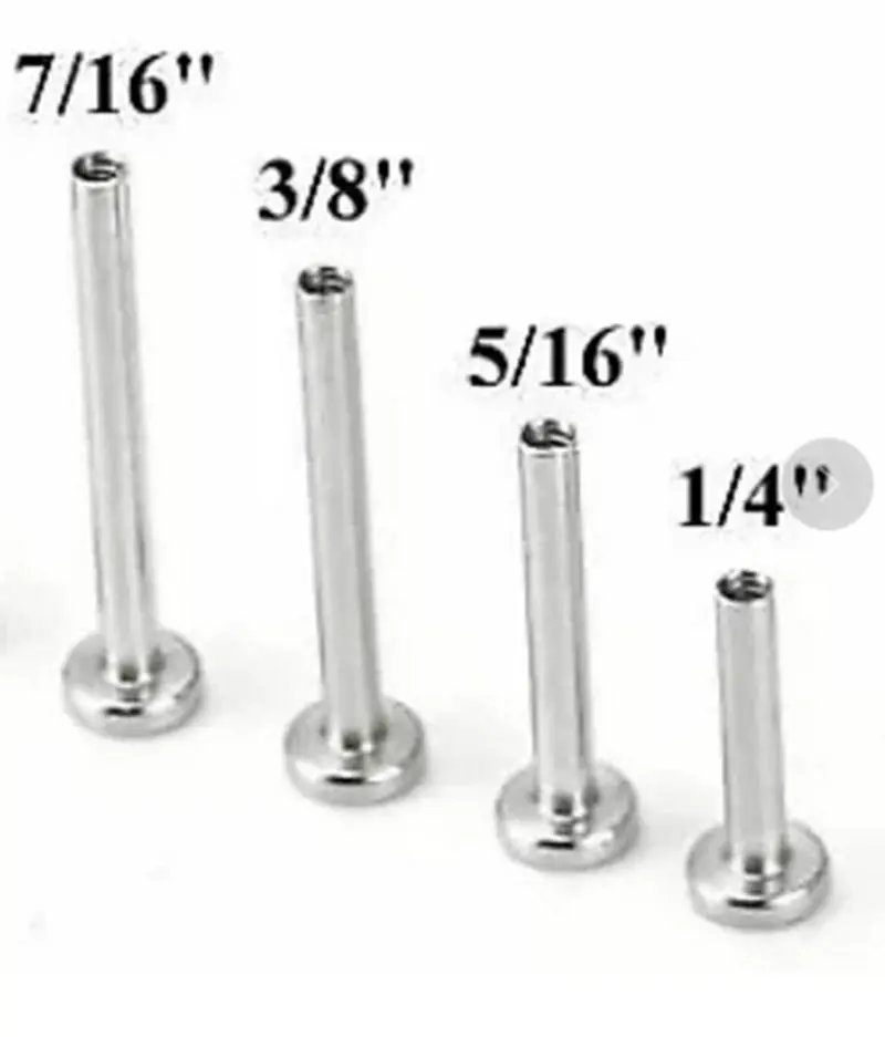 100pcs Body Jewelry- Internally Thread Bar Surgical Steel Lip Cheek Tragus Bar Piercing 16g Labret Bar Piercing DIY Accessory
100pcs Body Jewelry- Internally Thread Bar Surgical Steel Lip Cheek Tragus Bar Piercing 16g Labret Bar Piercing DIY Accessory