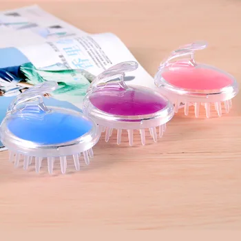 Comfortable soft silicone wash your hair comb Shunfa comb The head comb care Scratching his head skin massage comb brush airbags
Comfortable soft silicone wash your hair comb Shunfa comb The head comb care Scratching his head skin massage comb brush airbags