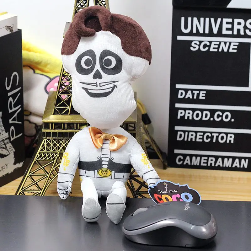 Плюшевые игрушки с героями мультфильмов COCO Pixar 30 см Мигель Гектор мягкие плюшевые