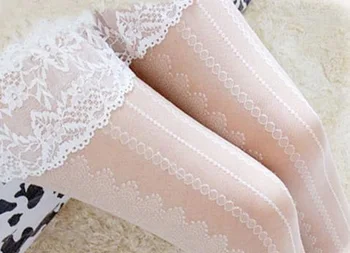 Princess lolita pantyhose Japanese restoring ancient ways Double side bud thin vertical stripes Sexy lace bead chain tightsW731
Princess lolita pantyhose Japanese restoring ancient ways Double side bud thin vertical stripes Sexy lace bead chain tightsW731