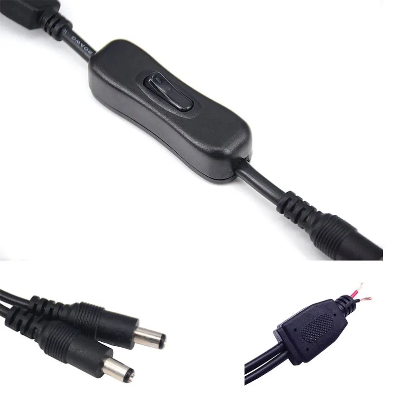 Jack 1 DC Female To 2 3 4 Male plug Splitter Adapter Led Light Connector Cable Switcher for single color DC Power Led strip
Jack 1 DC Female To 2 3 4 Male plug Splitter Adapter Led Light Connector Cable Switcher for single color DC Power Led strip