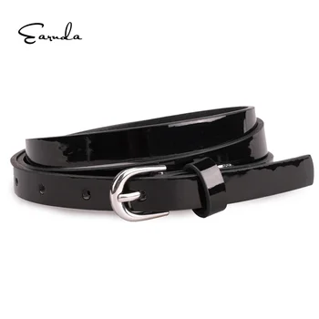 Earnda Top Quality PU Leather Belts For Women Luxury Simple Female Belts Waist Skinny Glossy Black Casual Strap Free shipping
Earnda Top Quality PU Leather Belts For Women Luxury Simple Female Belts Waist Skinny Glossy Black Casual Strap Free shipping