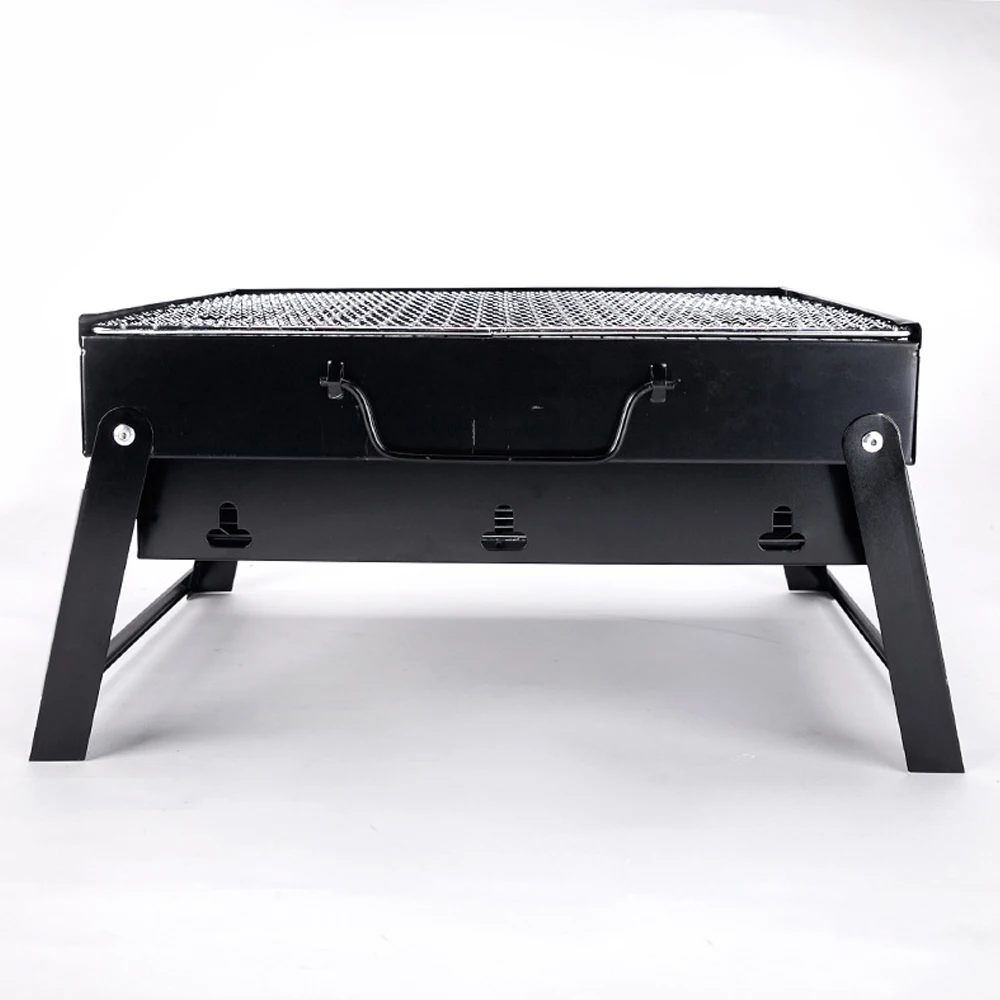 BBQ Grill Bakery Outdoor 2 People Charcoal Tool Carbon Barbecue Stove Foldable Barbecue tool 352720cm square barbecue rack (11)