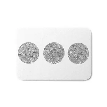City Circles Bath Mat 21" x 34" Printed Carpets Anti Slip Modern Kitchen Rugs Home Decor
City Circles Bath Mat 21" x 34" Printed Carpets Anti Slip Modern Kitchen Rugs Home Decor